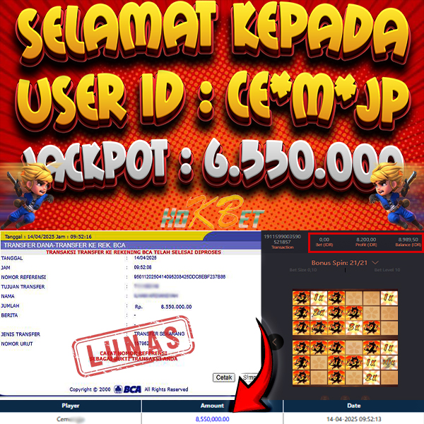 testimoni member hokbet